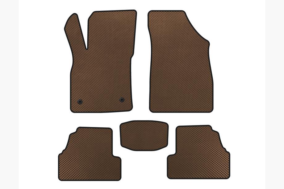 Chevrolet Trax 2012-2023 Alfombrillas EVA (2019-2023, Marrón) Image