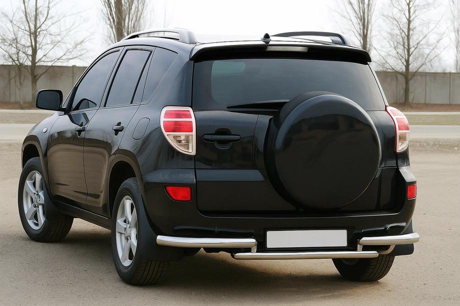 Toyota Rav 4 2006-2013 Cubiertas Cromadas para Luces Traseras 2006-2009 (2 uds, Acero Inoxidable) Foto 1