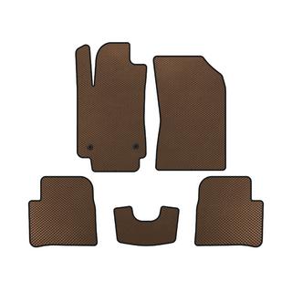 Alfombrillas EVA (HB, Marrón) Citroen C-3 2016-2023