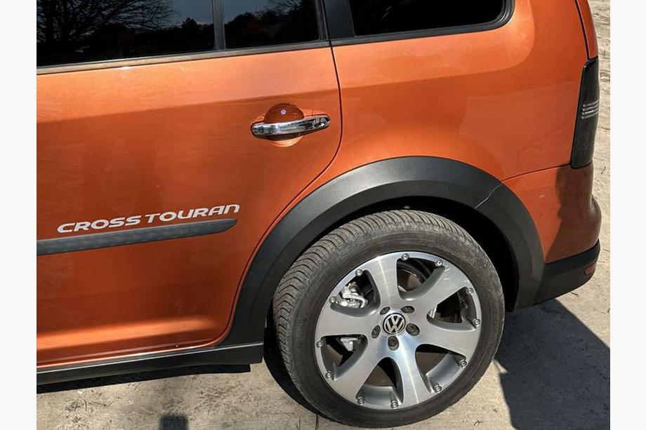 Volkswagen Touran 2010-2015 Cubiertas Cromadas para Manijas de Puerta (4 uds, Acero Inoxidable) OmsaLine - Acero Inoxidable Italiano Foto 3