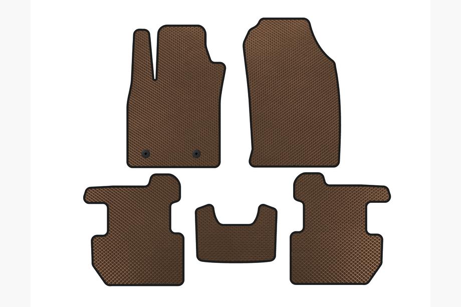 Ford Ecosport 2013-2022 Alfombrillas EVA (2018-2022, Marrón) Image
