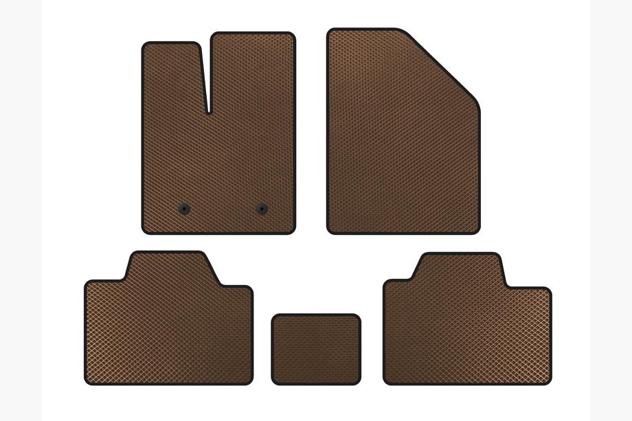 Ford Edge 2006-2014 Alfombrillas EVA (Marrón) Image