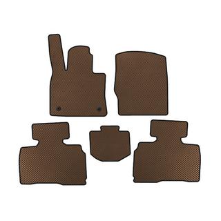 Alfombrillas EVA (2 Filas, 7 Plazas, Marrón)
