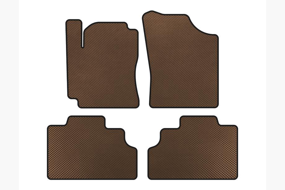 Geely CK-2 2008-2016 Alfombrillas EVA (SD, Marrón) Image