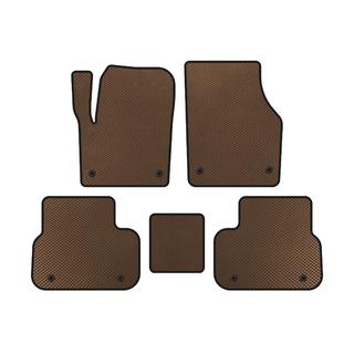 Alfombrillas EVA (2014-2019, 2 Filas, Marrón)