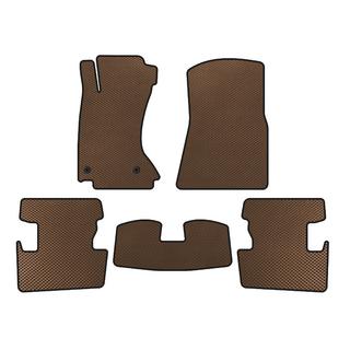 Alfombrillas EVA (4x4, Marrón)