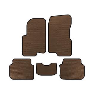 Alfombrillas EVA (2003-2007, Forfour, Marrón) Smart 1998-2007