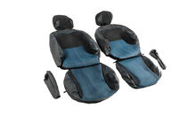 Peugeot Partner Tepee 2008-2018 Fundas de Asientos de Coche (Tela y Cuero Sintético, Premium) Asientos Delanteros foto 8