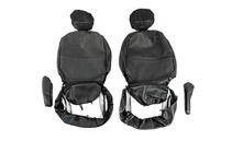 Peugeot Partner Tepee 2008-2018 Fundas de Asientos de Coche (Tela y Cuero Sintético, Premium) Asientos Delanteros foto 9