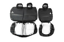 Peugeot Partner Tepee 2008-2018 Fundas de Asientos de Coche (Tela y Cuero Sintético, Premium) Asientos Delanteros foto 5