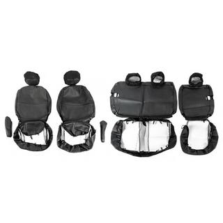 Fundas de Asientos de Coche (Tela y Cuero Sintético, Premium) foto 4