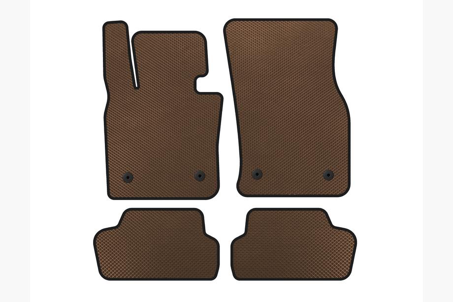 Mini Cooper F55/56/57 2014-2023 Alfombrillas EVA (para F56, Marrón) Image