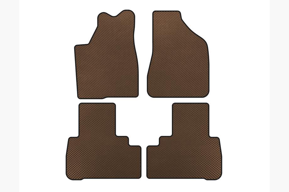Nissan Murano 2002-2008 Alfombrillas EVA (Marrón) Image
