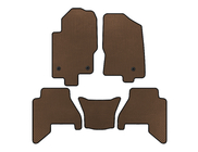 Nissan Pathfinder R51 2005-2014 Alfombrillas EVA V2 (2 filas, marrón, 2010-2014) foto 1