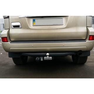 Cubierta de manija de maletero cromada (acero inoxidable) Toyota Land Cruiser Prado 120 2002-2009 foto 3