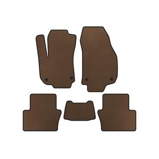 Alfombrillas EVA (2 Filas, Marrón) Opel Zafira B 2005–2011