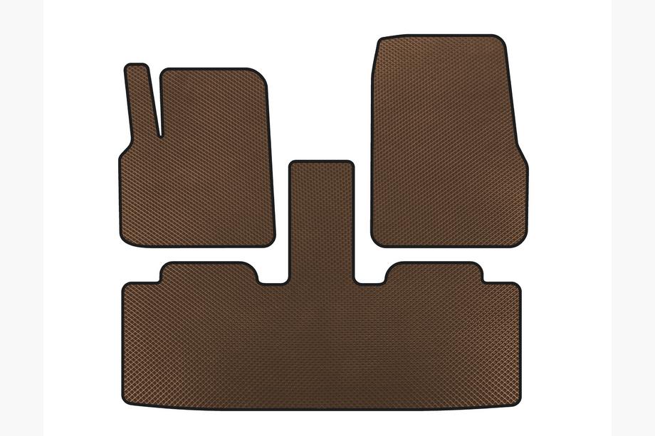 Renault Espace 2002-2014 Alfombrillas EVA (2 Filas, 7 Plazas, Marrón) Image