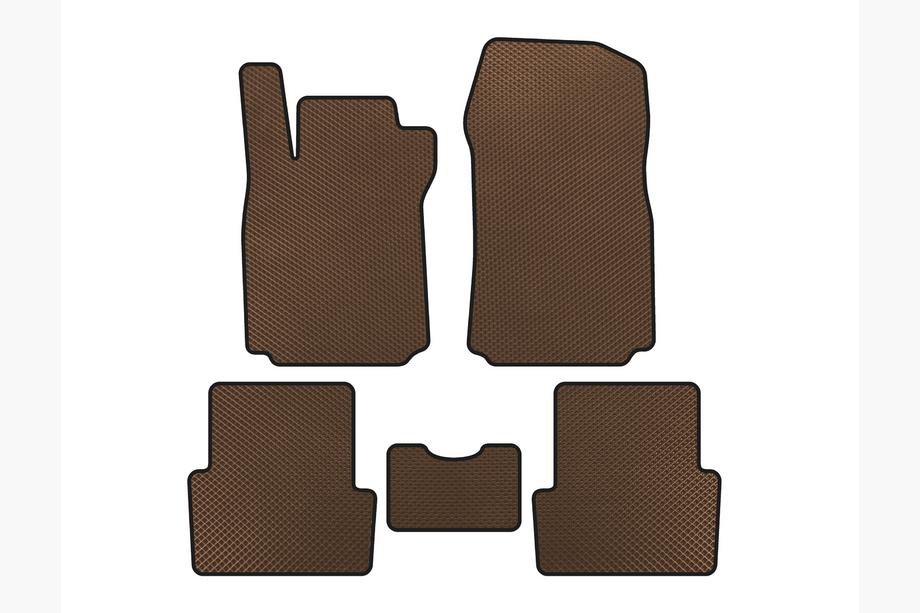 Renault Modus 2005-2012 Alfombrillas EVA (Marrón) Image