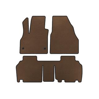 Alfombrillas EVA (2 Filas, 5 Puertas/7 Plazas, Marrón) Renault Kangoo 2008–2020