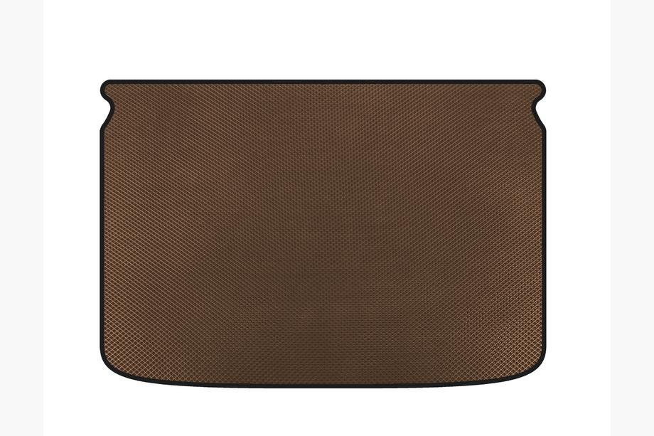 Fiat 500/500L 2013-2022 Alfombrilla de maletero EVA (para 500L, Marrón) Image
