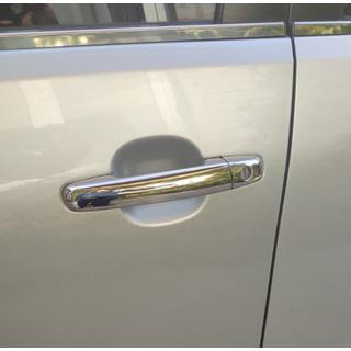 Cubiertas Cromadas para Manijas de Puerta (5 uds, Acero Inoxidable, sin Sensor) Suzuki Grand Vitara 2005-2017 foto 4