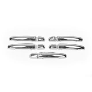 Cubiertas Cromadas para Manijas de Puerta (5 uds, Acero Inoxidable, con Chip) Suzuki Grand Vitara 2005-2017 foto 4