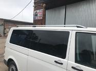Volkswagen T5 2010-2015 Barras de techo CROWN (gris mate) foto 13
