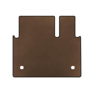 Alfombrilla de maletero (2012-2016, 1+1, Marrón) Peugeot Expert 2007-2016