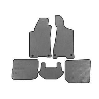 Alfombrillas EVA (1991-1996, Sedan, Gris) Audi 80/90 1987-1996