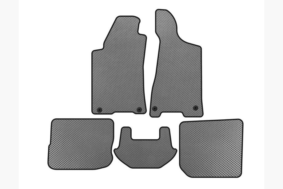 Audi 80/90 1987-1996 Alfombrillas EVA (1991-1996, Sedan, Gris) Image