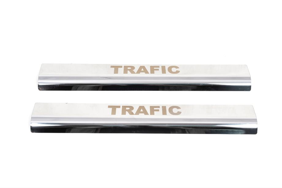 Renault Trafic 2001–2015 Placas de Umbral VIP-Style Acero Inoxidable Image