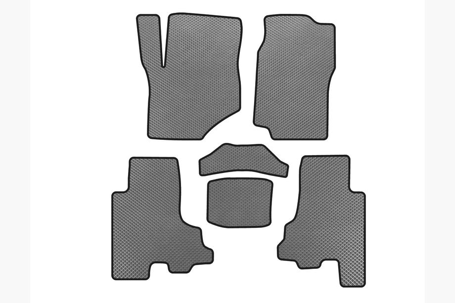 Chevrolet Trailblazer 2002-2012 Alfombrillas EVA (Gris) Image