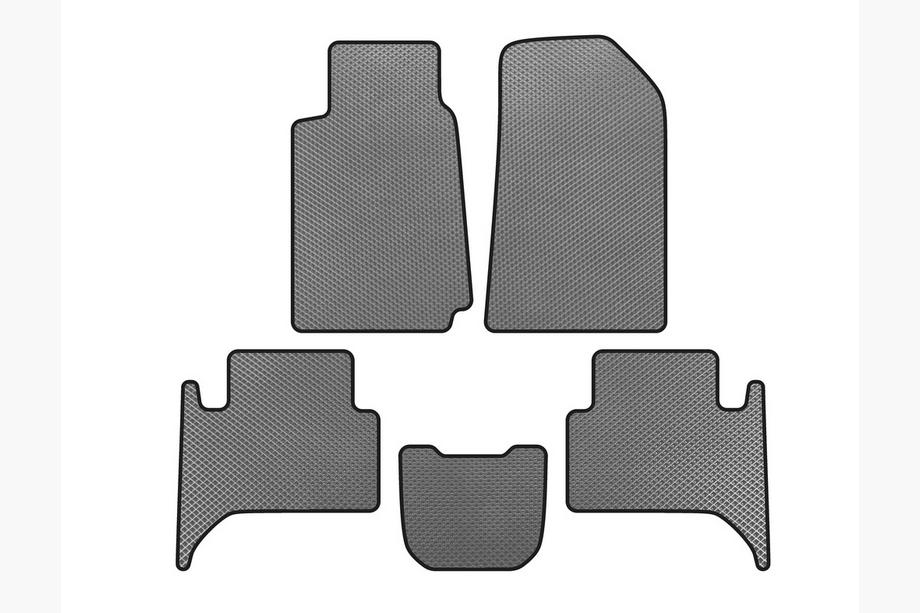 Chevrolet Trailblazer 2012-2019 Alfombrillas EVA (2 Filas, Gris) Image