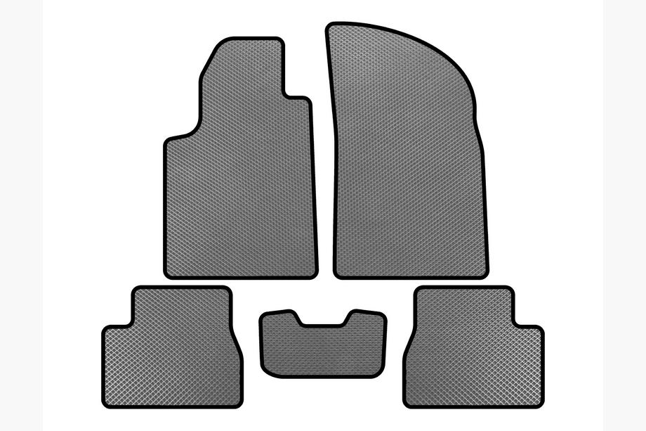 Citroen C-3 2002-2009 Alfombrillas EVA (Gris) Image