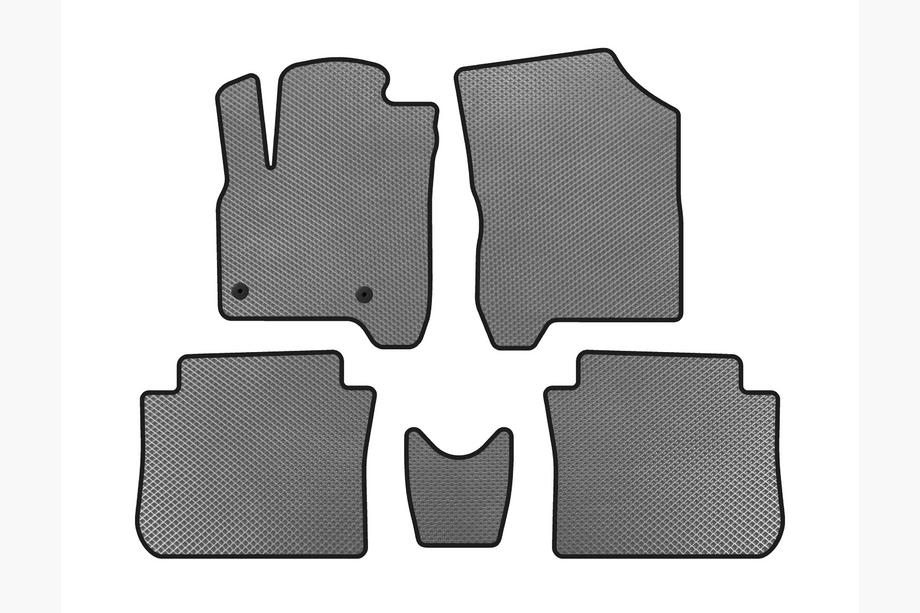 Citroen C-3 Picasso 2010-2017 Alfombrillas EVA (Gris) Image