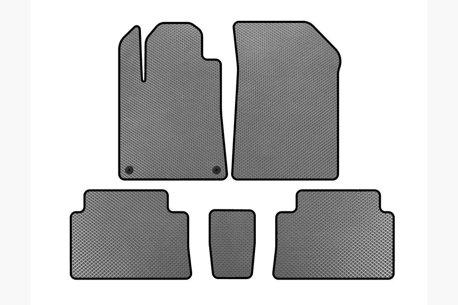 Citroen C-5 2001-2008 Alfombrillas EVA (Gris) Image