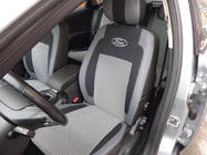 Ford Mondeo 2008-2014 Fundas de Asientos de Coche (Cuero Ecológico↗Tela, Premium) foto 7