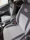 Ford Mondeo 2008-2014 Fundas de Asientos de Coche (Cuero Ecológico↗Tela, Premium) foto 8