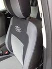 Ford Mondeo 2008-2014 Fundas de Asientos de Coche (Cuero Ecológico↗Tela, Premium) foto 9