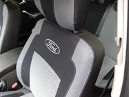 Ford Mondeo 2008-2014 Fundas de Asientos de Coche (Cuero Ecológico↗Tela, Premium) foto 13
