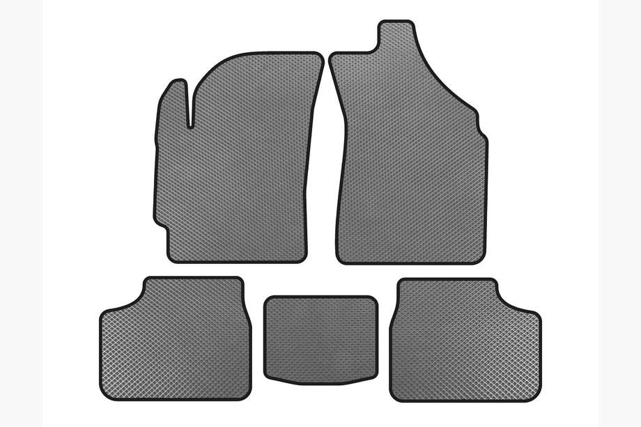 Daewoo Matiz 1998-2008 Alfombrillas EVA (Gris) Image