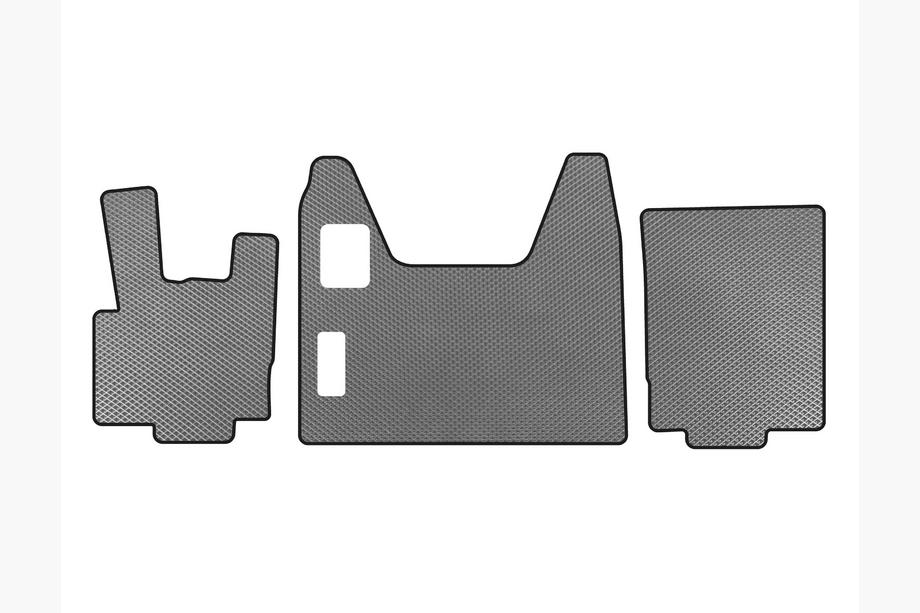 DAF XF95 2002-2006 Alfombrillas EVA (Gris) Image