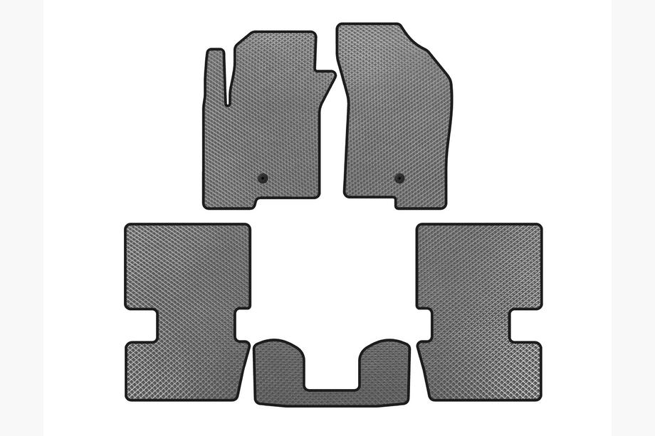 Dodge Caliber 2006-2011 Alfombrillas EVA (HB, Gris) Image