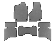 Dodge RAM (DS/DJ/D2) 2009–2024 Alfombrillas EVA (2009+, 5 plazas/Cabina Doble, Gris) foto 1