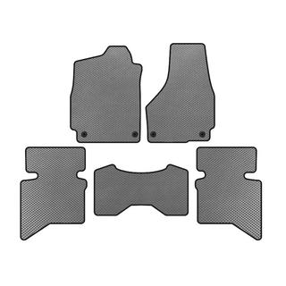 Alfombrillas EVA (2009+, 5 plazas/Cabina Doble, Gris) Dodge RAM (DS/DJ/D2) 2009–2024