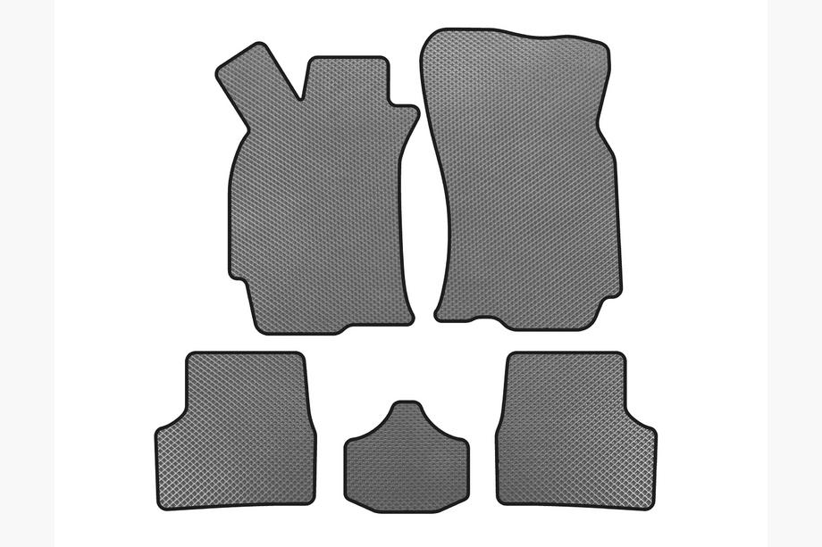 Fiat Albea 2002-2012 Alfombrillas EVA (SD, Gris) Image