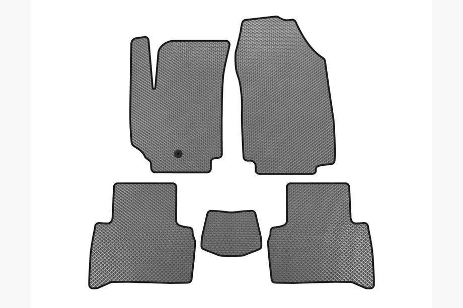 Fiat Croma 2005-2010 Alfombrillas EVA (2007-2010, SW, Gris) Image