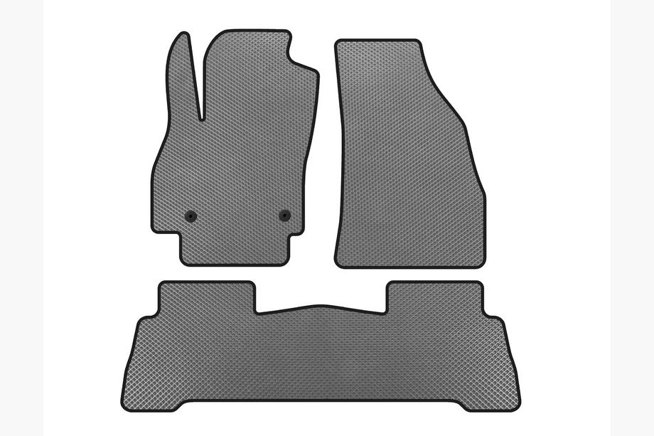 Fiat Fiorino/Qubo 2008-2024 Alfombrillas EVA (Para Fiorino, Gris) Image