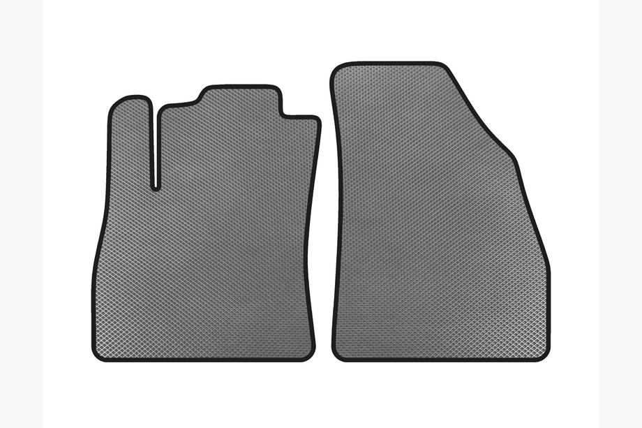 Fiat Fiorino/Qubo 2008-2024 Alfombrillas delanteras EVA (Gris) Image
