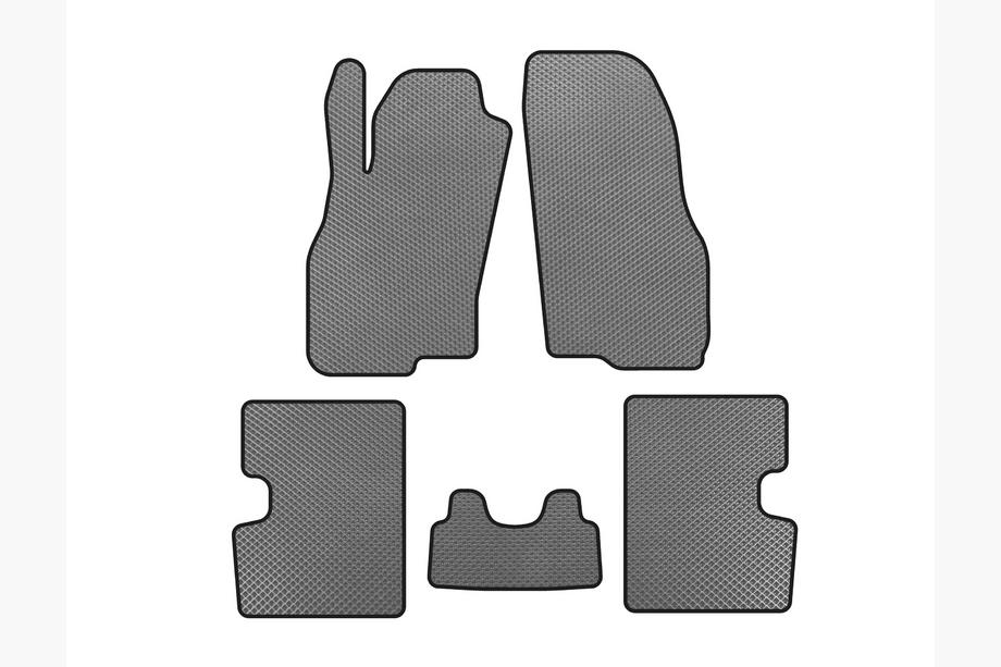 Fiat Punto Grande/EVO 2006-2018 Alfombrillas EVA (HB, 5 Puertas, Pre-Restyling, Gris) Image